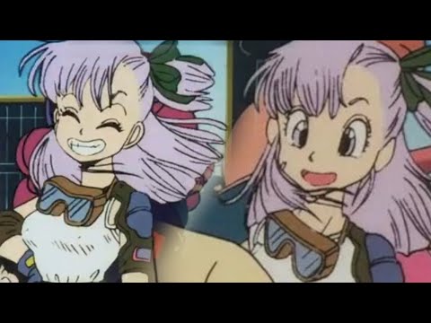 Bulma in Urusei Yatsura - Her first anime appearance!