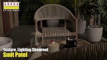 Texture, Lighting  Showreel By Smit Patel  - Animation Vfx Gaming Course in Vadodara