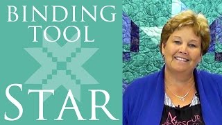 make a binding tool star quilt with jenny doan of missouri star! (video tutorial)
