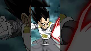 Vegeta Protects Goku