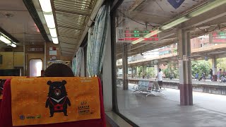 5616次加班莒光號樹林站發車→通過浮洲站窗景(E416)