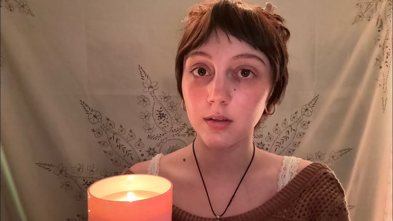 ASMR energy cleanse | lunar eclipse in Virgo 🌲🌿 w/afffirmations 