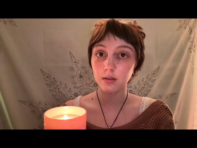 ASMR energy cleanse | lunar eclipse in Virgo 🌲🌿 w/afffirmations