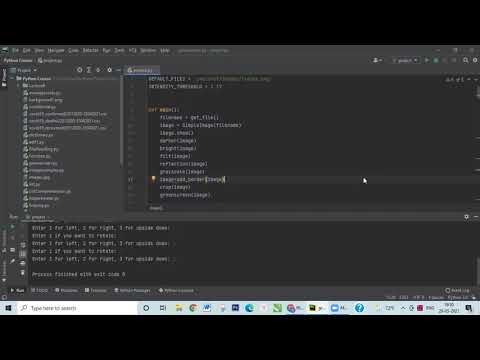 Customizable Photoshop using Python - CIP2021