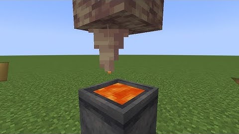 Minecraft 1.17.1: How To Make a Infinite Lava Source