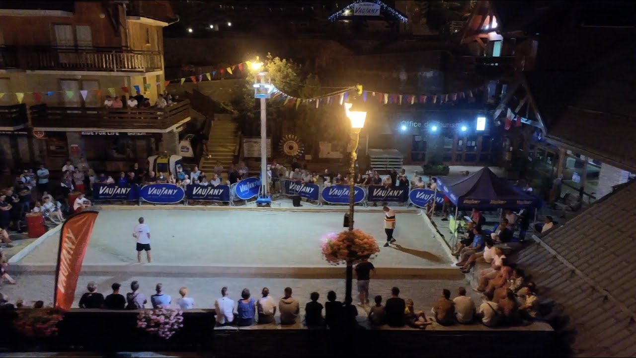 Avalanche de carreaux à Vaujany