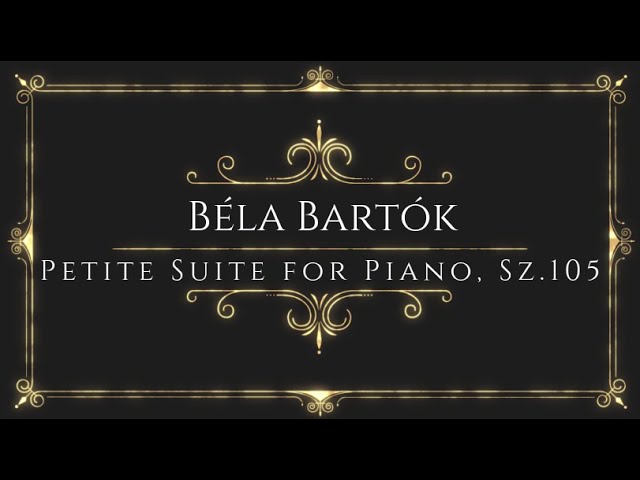 シェーンベルク＆バルトーク
秋山 ＆ 小泉ひろし
桐朋ens. 1971年LP Béla Bartók - Petite Suite for Piano, Sz.105 - YouTube