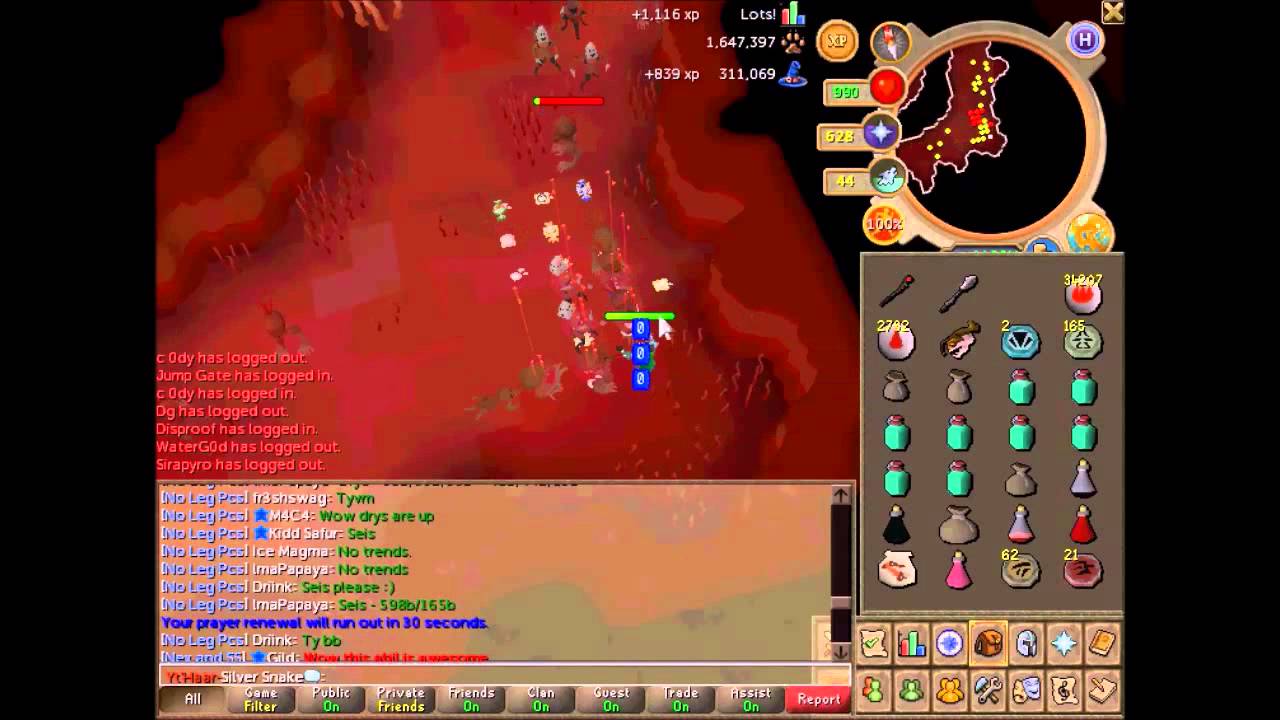 Noxious Staff Abyss Training (480k mage xp/h) and Comparisons- Legacy Mode [Runescape]