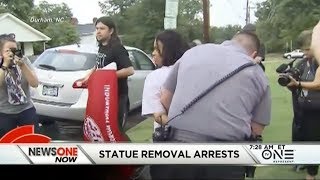Arrests In Confederate Statue Removal In Durham, NC