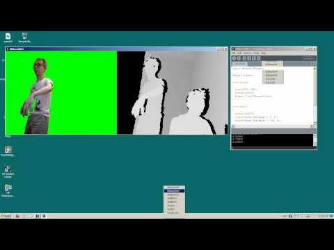 Kinect for Processing - Green Screen