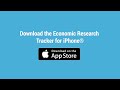 Download the Economic Research Tracker for iPhone