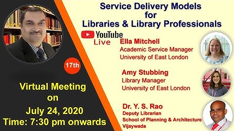 Service Delivery Model for Libraries and Librarians