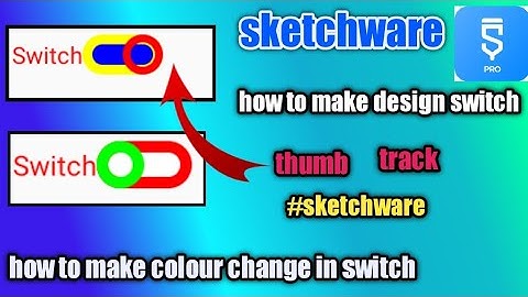 how to make custom toggle switch in sketchware tutorial, switch,#part2#sketchware#video#song