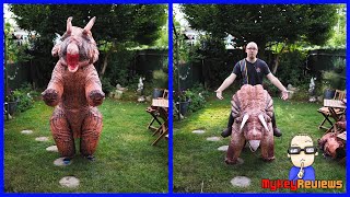 Adult Inflatable Triceratops Costumes (Full Body & RideOn) | Review | MyKeyReviews