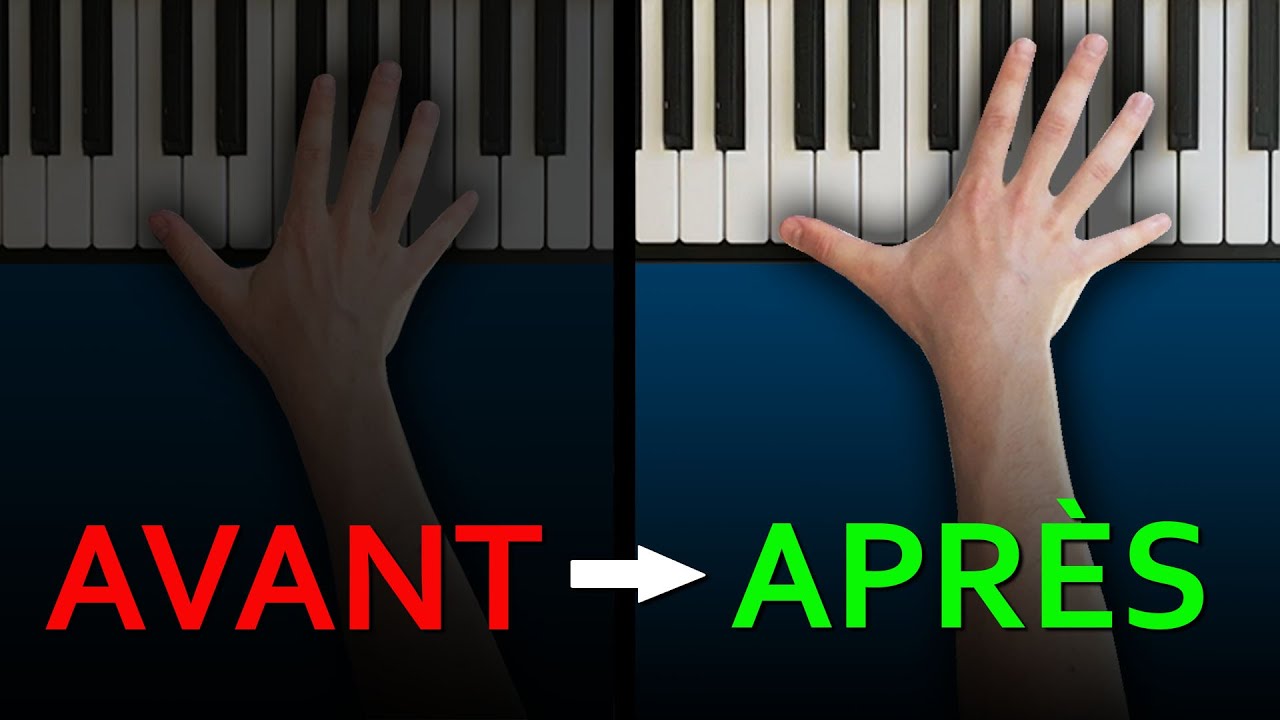 Doigts plus souples : Travailler l'écartement de ses doigts au piano -  YouTube