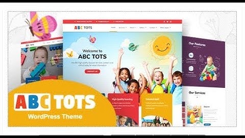 Abc Tots - Kindergarten WordPress Theme | Themeforest Templates