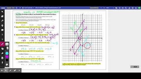 Video KEY: Intro to Series of Rigid Transformations