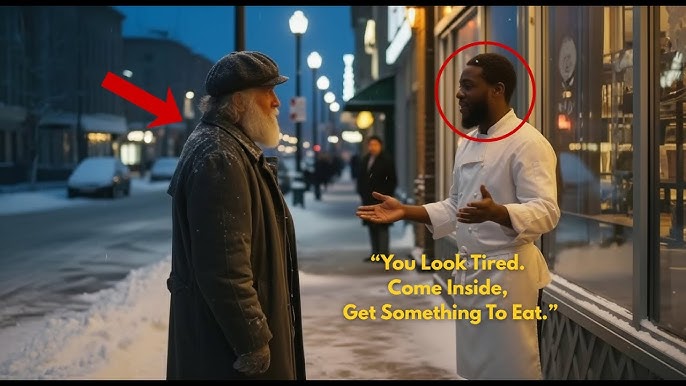Poor Black Restaurant Owner Feeds an Old Homeless Man — What Happens Next Changes His Life - YouTube