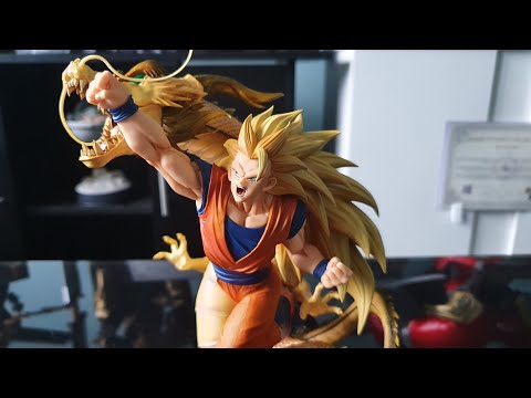 Dragon Ball Super Saiyan 3 Goku Dragon Fist Explosion PVC Collection Modèle  Statue