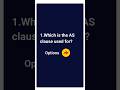 SQL Basics: AS Keyword Explained – MCQ Challenge#sql #viral #shorts #coding #viralvideo #growth