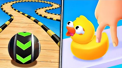 Sky Rolling Balls 3D Vs Crushy Fingers - All level Mobile Gameplay Walkthrough Android iOS part 2