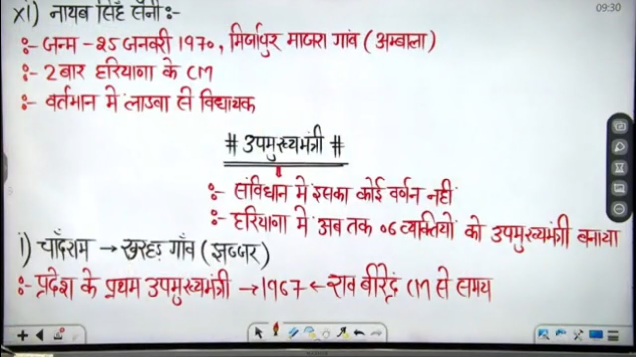 Haryana GK Class 12 | HSSC CET Mains | Haryana Police Constable | CET Group D