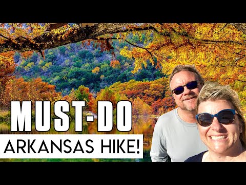 An ARKANSAS BEST PLACE to Visit! | Yellow Rock Trail, Devil&rsquo;s Den State Park Arkansas