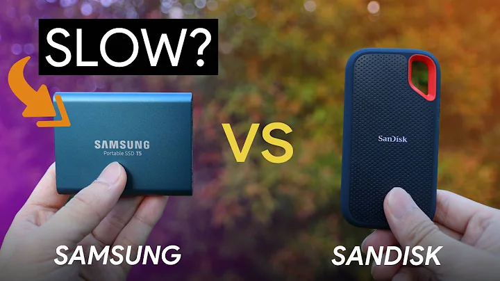 Portable SSD Wars! Choose Slower SAMSUNG over Faster SANDISK ~ Here's Why! | Honest Review