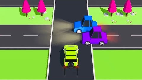 Traffic Run Game One Jeep Two Car Driving Level Complete | Traffic Run Game iOS Android