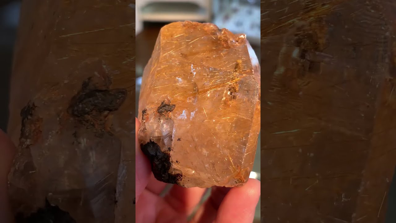 金運と直感を高める石 ルチルクォーツ 天然石 パワーストーン