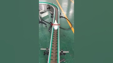 Maxsen 880TAB RT K325 side flexiing plastic chain conveyor with 200 redius testing