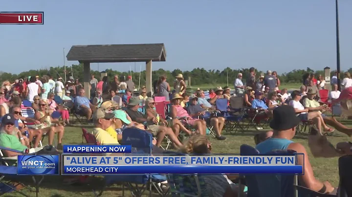 Crowds gather for night of good weather, food and music at Morehead City's 'Alive at 5'