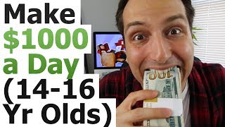 How To Make $1000 a Day On YouTube (As A Lazy 1416 Year Old)