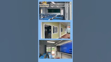 Classroom Containers | Portable School Building | Demountable Classrooms#containerhouse