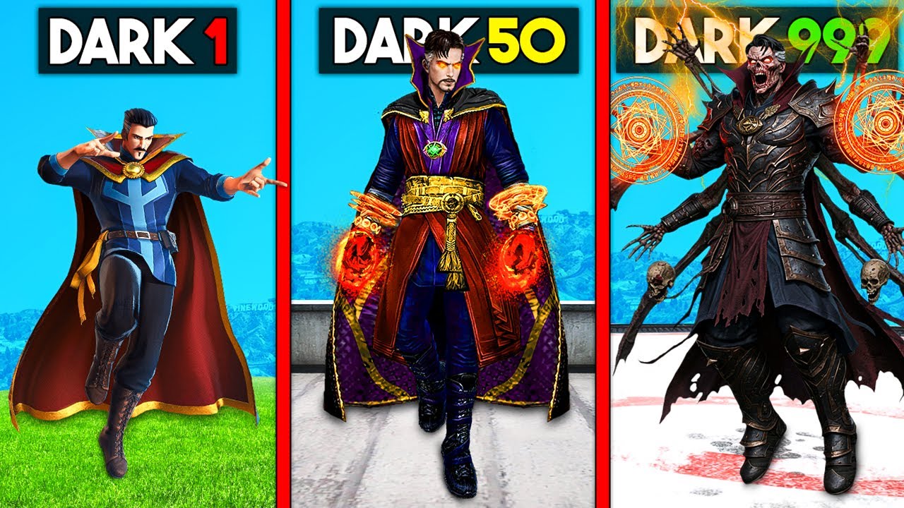 Upgrading to Dark DOCTOR STRANGE in GTA 5