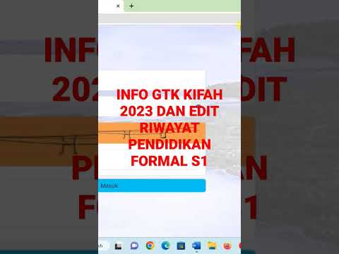 Cek Info GTK