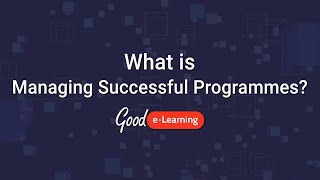 What Is Msp Managing Successful Programmes? - Good E-Learning
