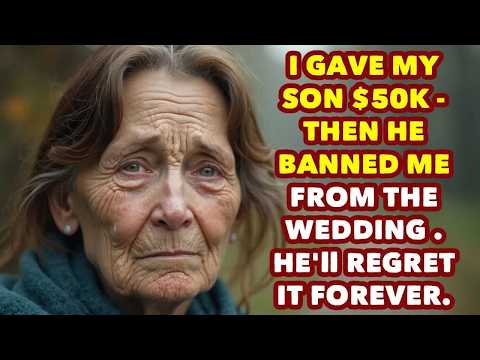 Gave My Son $50K For His Wedding—Then He Uninvited Me For 'Being Embarrassing'