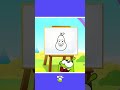 Easy Pear Drawing Tutorial for Kids 🍐 Kids Learning #shorts #learnwithomnom