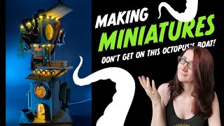 Making a Miniature Octopus s Home - With Lights