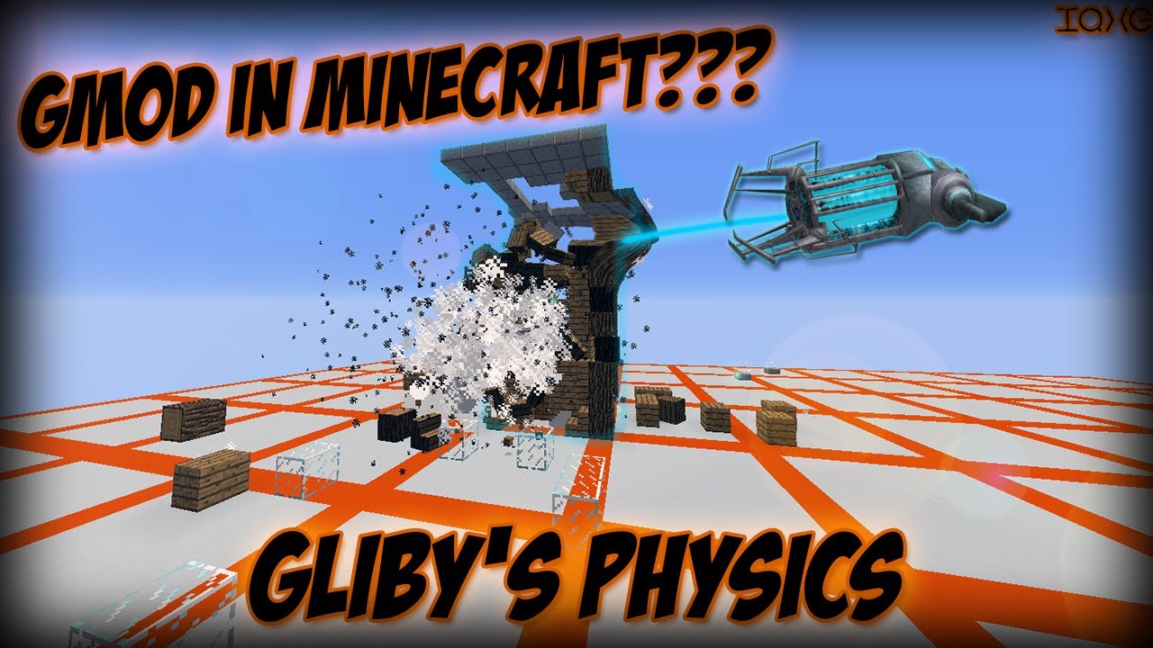 Minecraft Mod Showcase 5 Gliby S Physics Minecraft Summary マイクラ動画