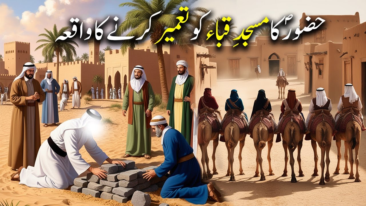 Hazoor Saw Ka Masjid Quba Ko Tameer Karne Ka Waqiya | Seerat Un Nabi Part 35 | Islamic LifeCycle