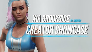 WWE 2K19: Xia Brookside Creation Showcase (PS4) #WWE2K19 #CreatorShowcase