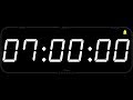 7 hour  timer  alarm  1080p  countdown