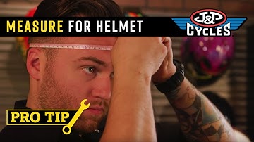 Measuring to Get the Right Size Helmet with J&P Cycles