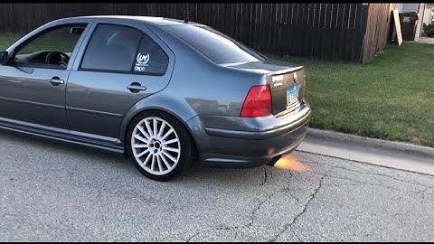 Mk4 GLI vr6 2-step and Sound!