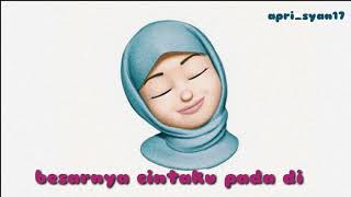 053# Hanya kamu ya cuma kamu - sauqi (cover chika lutfi) lirik vidio by : aprisyanofficial🌸