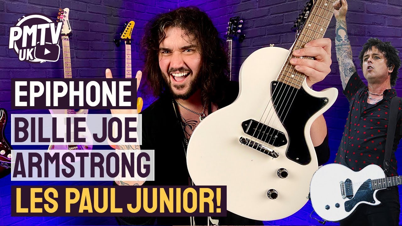 Epiphone Billie Joe Armstrong Les Paul Junior! - An Affordable Punk Rock  Machine!