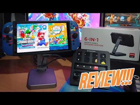 Antank lanza un nuevo dock ajustable para Nintendo Switch 2 | Antank 6-in-1 Hub Análisis