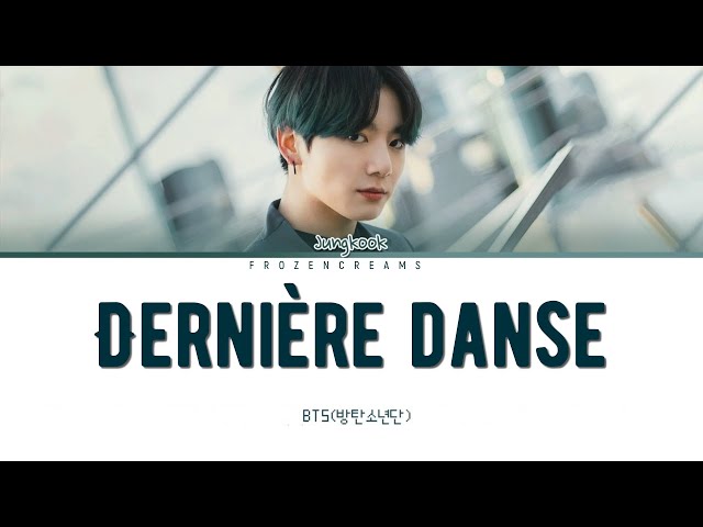 [AI COVER] Jungkook Dernière Danse (Original by: Indila)||Lyrics class=